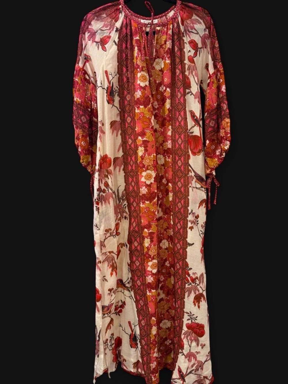 Like New | D'Ascoli floral print maxi dress Size XS